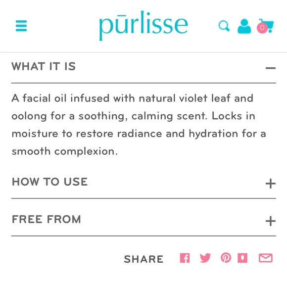 Purlisse Green Radiance Serum Face Oil - Picture 9 of 12